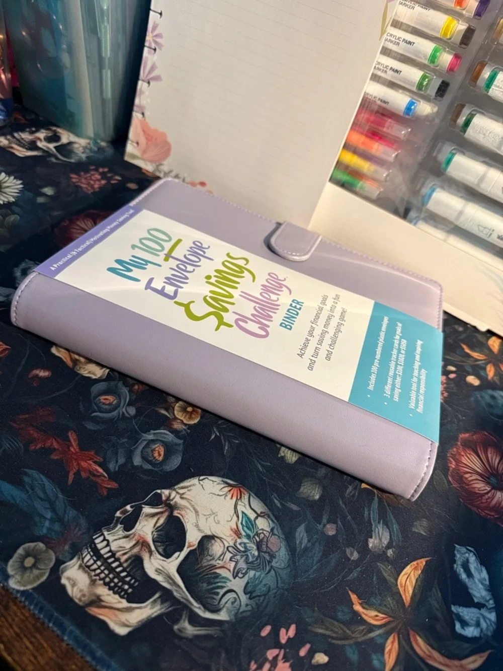 My 100 envelope savings challenge binder. New